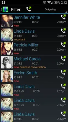 Digital Call Recorder android App screenshot 1