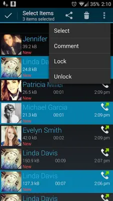 Digital Call Recorder android App screenshot 3