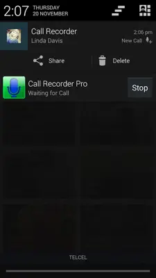 Digital Call Recorder android App screenshot 5